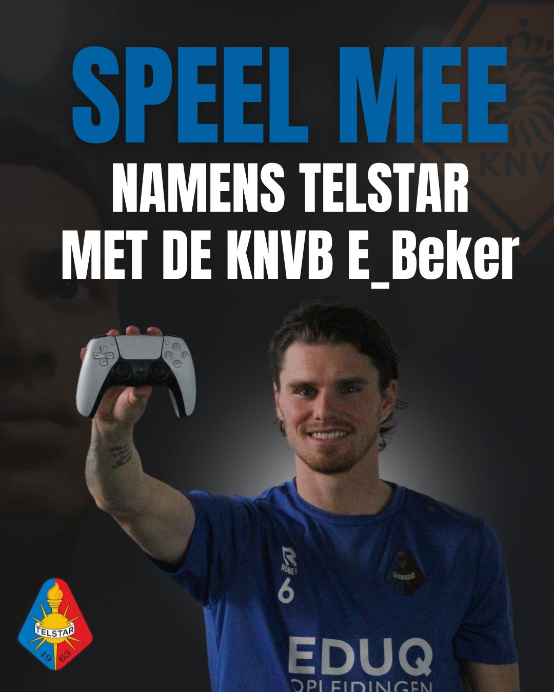 Speel namens Telstar mee met de KNVB E_Beker!